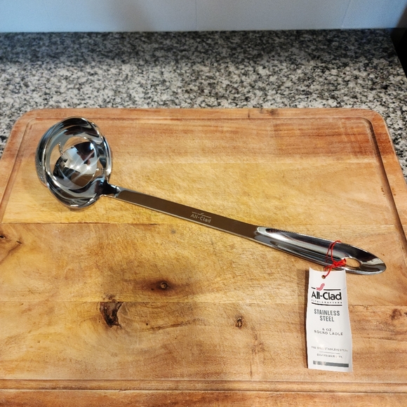 All-Clad 6oz 12" Round Ladle - Picture 1 of 4